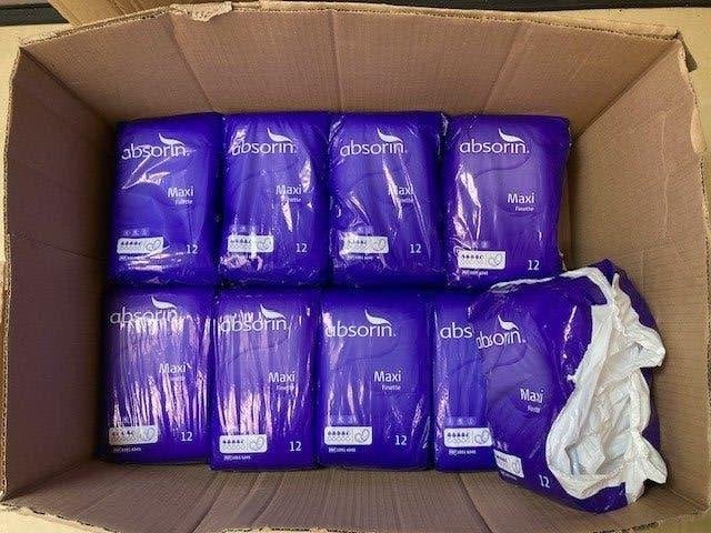 8 x Absorin maxi finette 12 stuks per verpakking, Ophalen of Verzenden, Nieuw