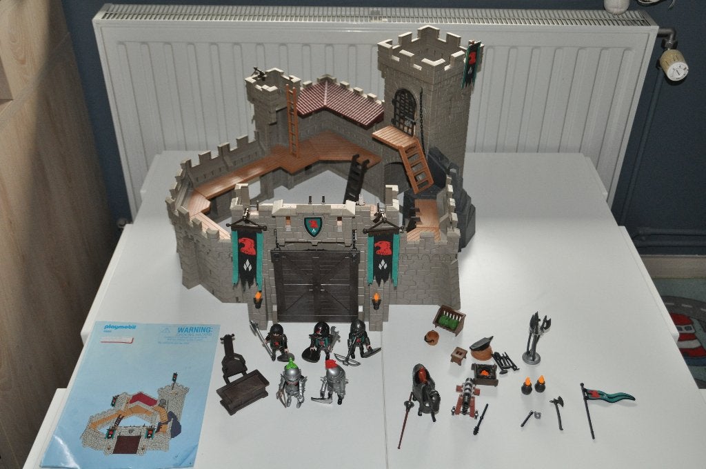 Playmobil 4866 Kasteel van de valkenridders, Ophalen, Gebruikt