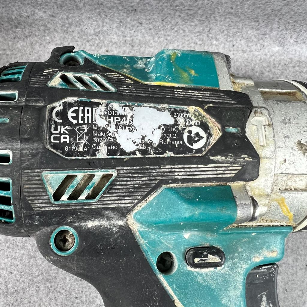 Makita slijptol + accu schroeftol | lader + accu | 404618, Ophalen of Verzenden, Gebruikt