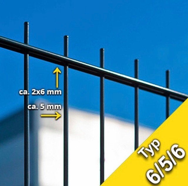 Dubbelstaafmatten pakket 100 meter 6/5/6 -- 223 cm hoog, Tuin en Terras, Tuinhekken en Hekwerk, Hekwerk Centrale Twente, Nieuw