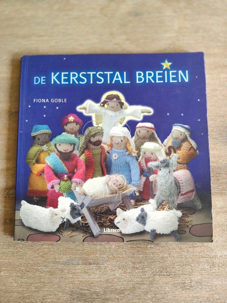 5083 de kerststal breien - fiona goble, Verzenden, Zo goed als nieuw, Breien en Haken