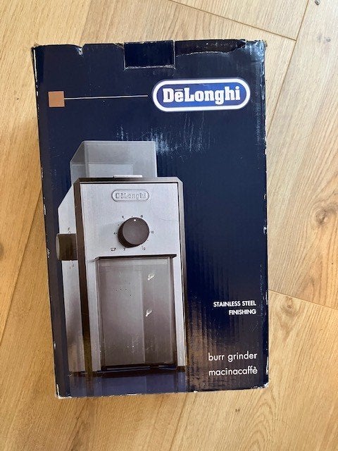 Delonghi koffiemolen kg89, De'Longhi, Ophalen of Verzenden, Zo goed als nieuw, Koffiemolen