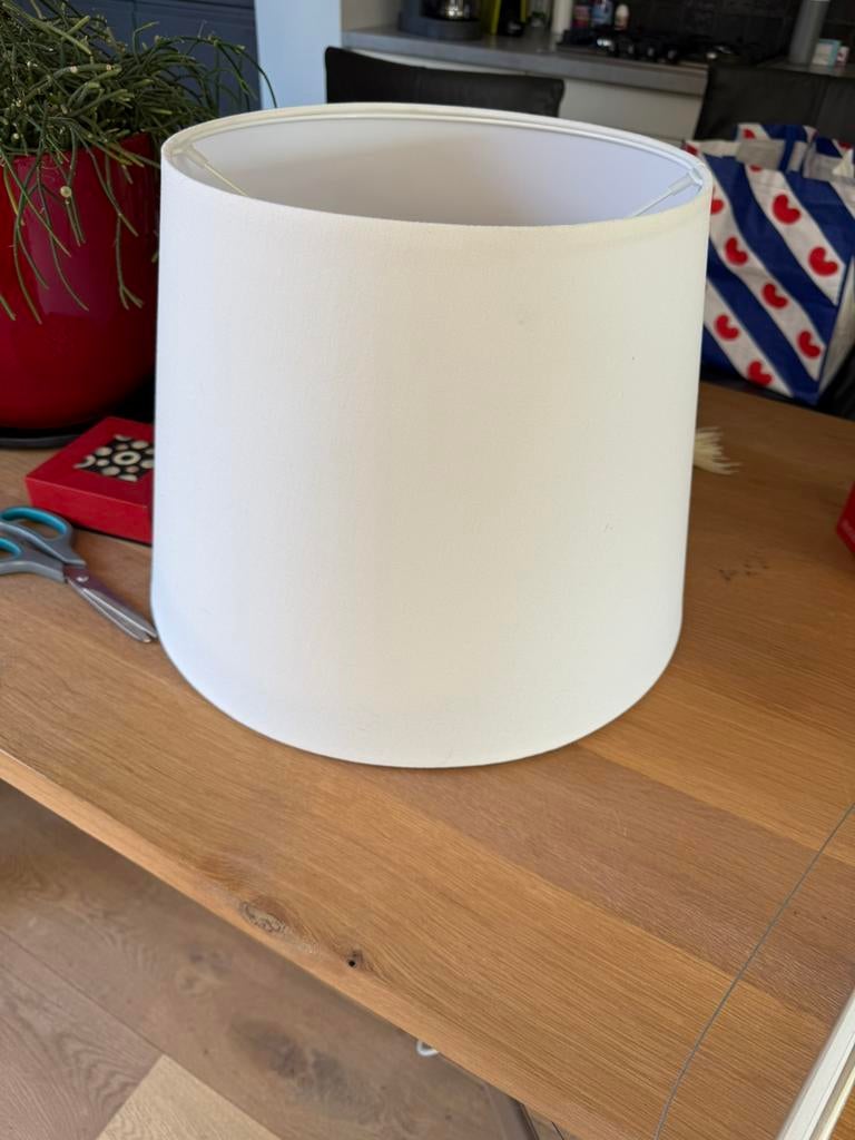 Lampenkap, Ophalen, 25 tot 50 cm, Overige kleuren, Rond