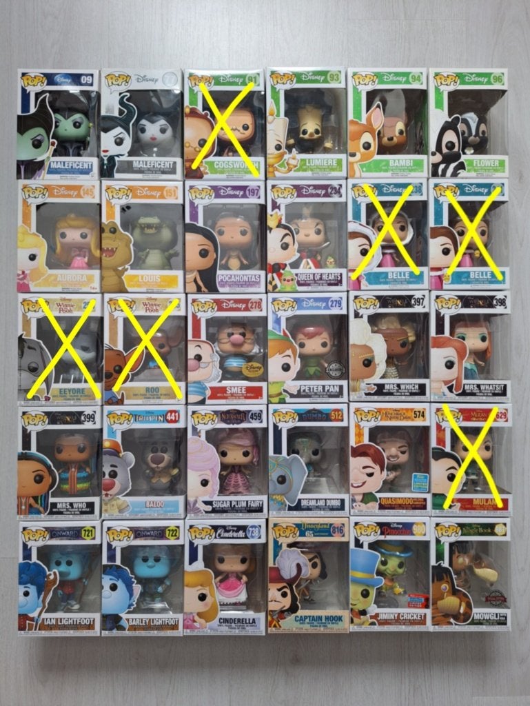 Diverse Disney Funko pops (deel 1), Ophalen of Verzenden, Nieuw