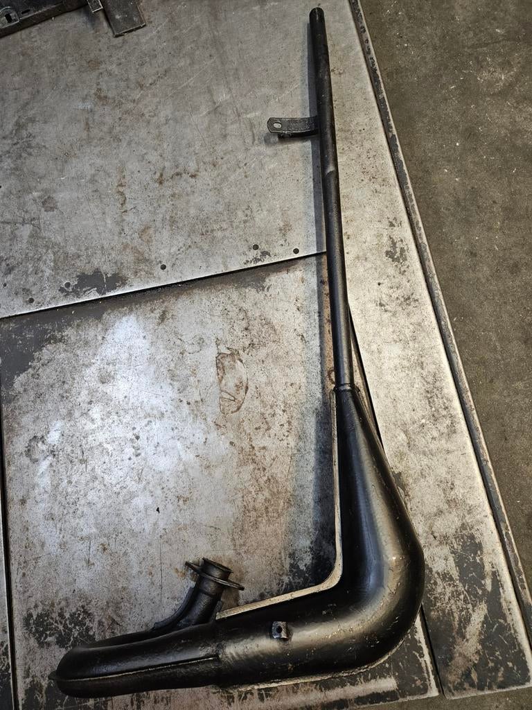 Honda mtx/mt 50/70 Malossi uitlaat., Fietsen en Brommers, Brommeronderdelen | Algemeen, Gebruikt, Uitlaat, Ophalen of Verzenden