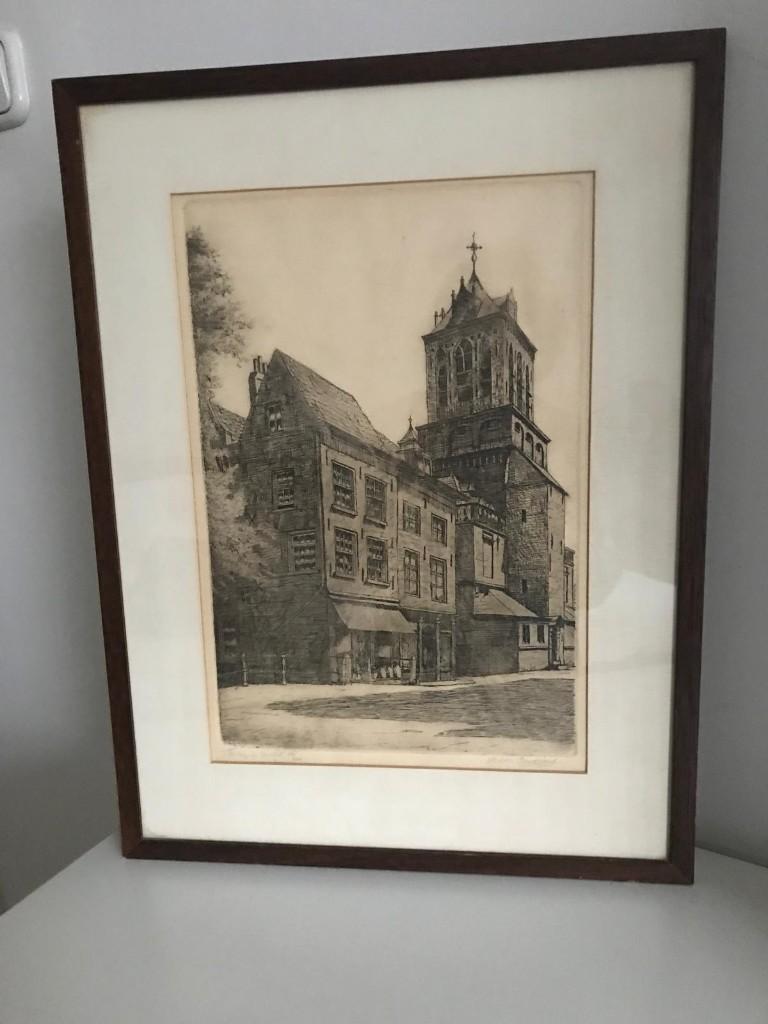 schilderij, Ophalen