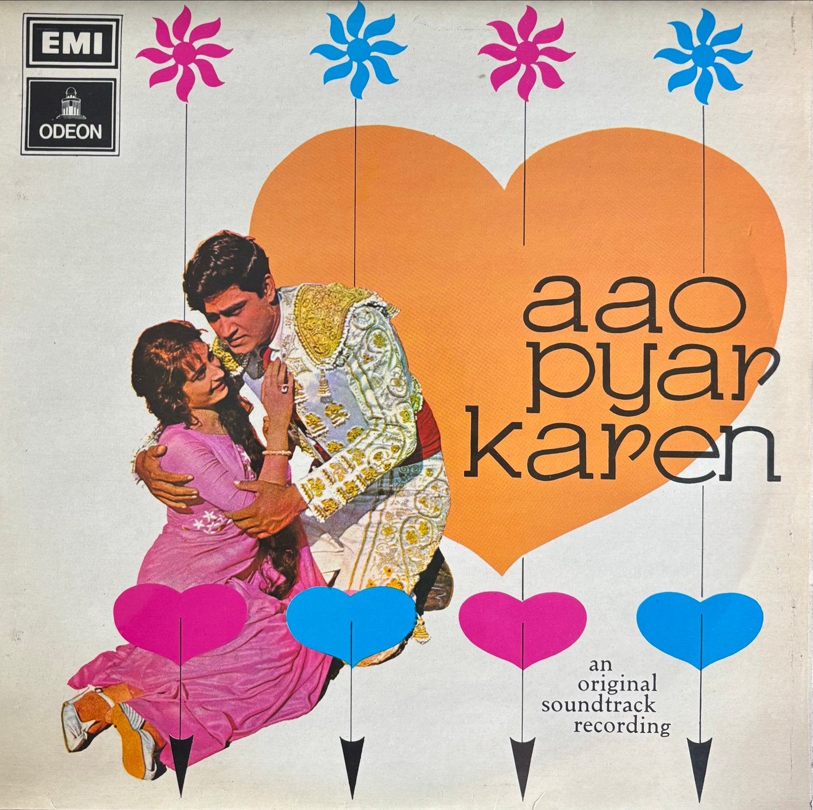 Aao Pyar Karen - Originele Soundtrack LP (EMI Odeon), Cd's en Dvd's, Verzenden, Gebruikt