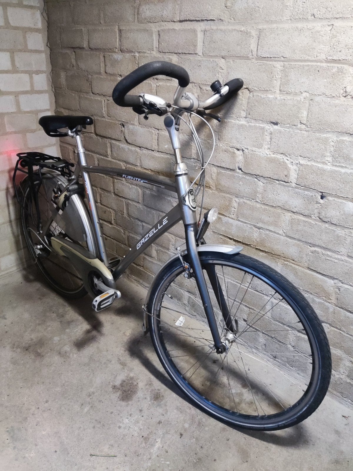 Gazelle Fuente Herenfiets met 24 versnellingen, Fietsen en Brommers, Fietsen | Vouwfietsen, 20 inch of meer, Gebruikt, Versnellingen
