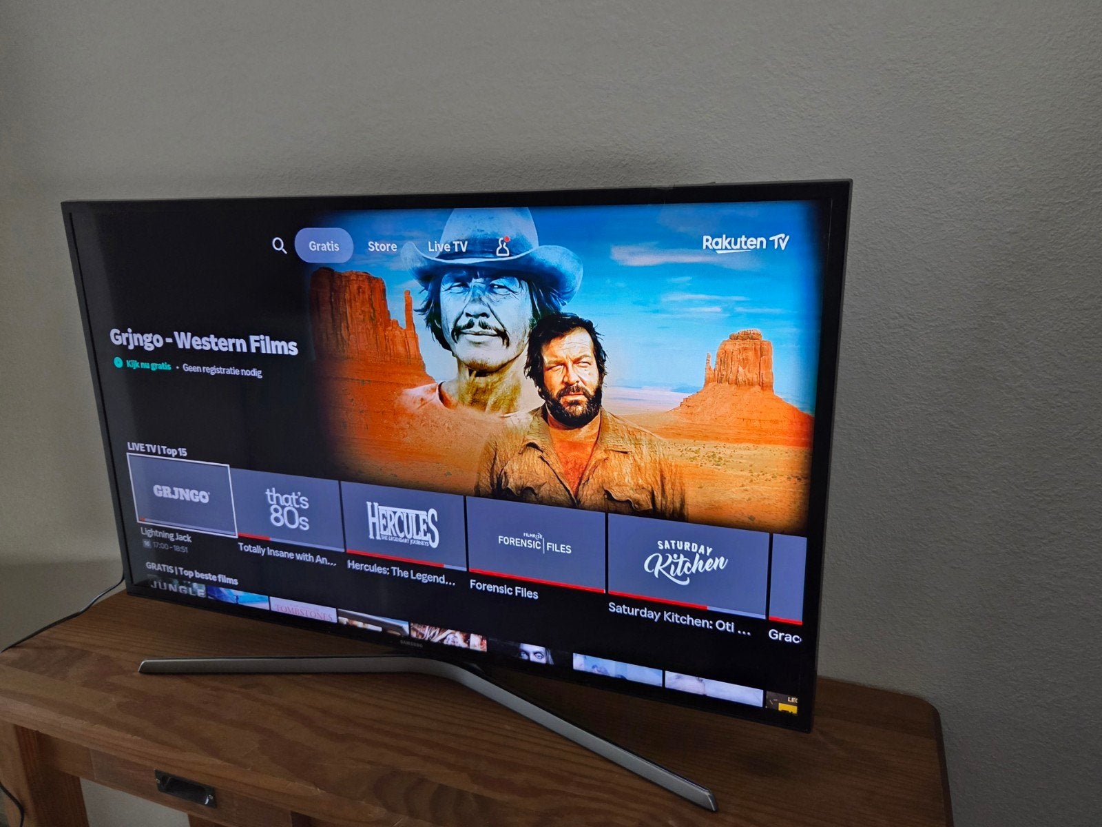 Samsung Led Smart tv HDR 10. 40 inch, Ophalen, Gebruikt, 50 Hz, Samsung
