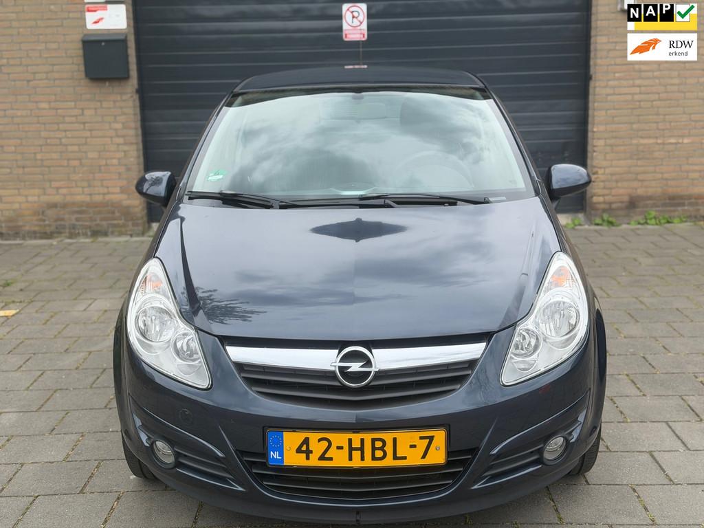 Opel Corsa 1.2-16V Business Airco Apk Cruise Control Lage ki, Voorwielaandrijving, Zwart, 1229 cc, Origineel Nederlands