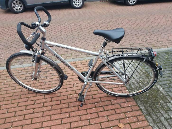 Peugeot Genéve herenfiets  / jongens fiets, Vering, Zo goed als nieuw, 53 tot 57 cm, Ophalen