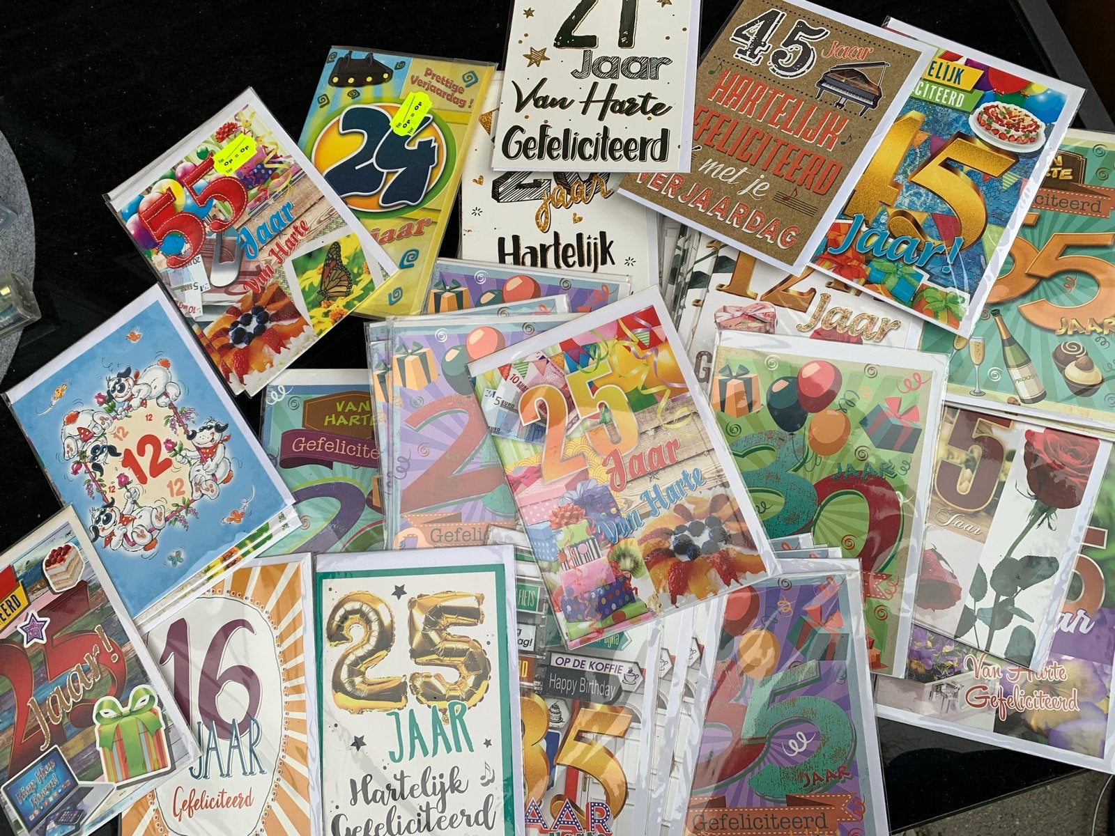 Wenskaarten 0,25!!, Ophalen, Nieuw