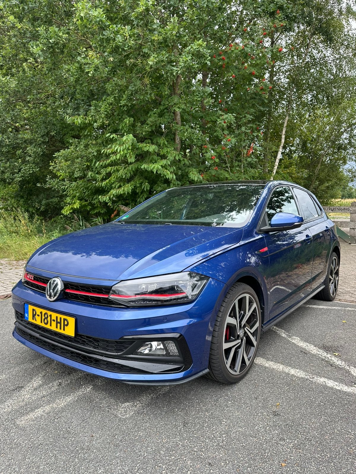 Volkswagen Polo 2.0 TSI 200pk 6-DSG 2020 Blauw, Auto's, 4 cilinders, 1984 cc, Blauw, 14 km/l