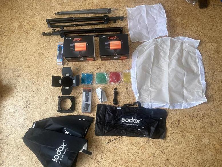 Professionele flitserset Godox, Ophalen, Zo goed als nieuw, Overige merken
