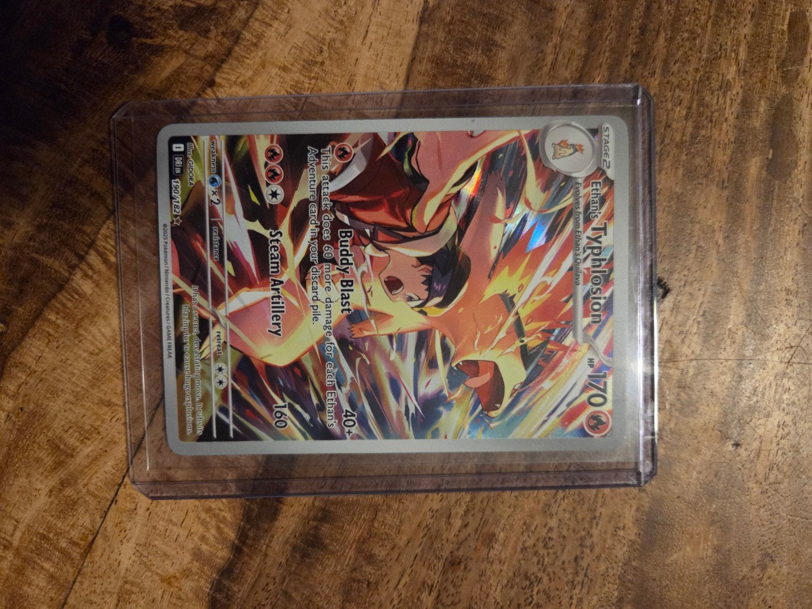 Ethan's Typhlosion Pokémon kaart Destined Rivals packfresh, Ophalen of Verzenden, Zo goed als nieuw