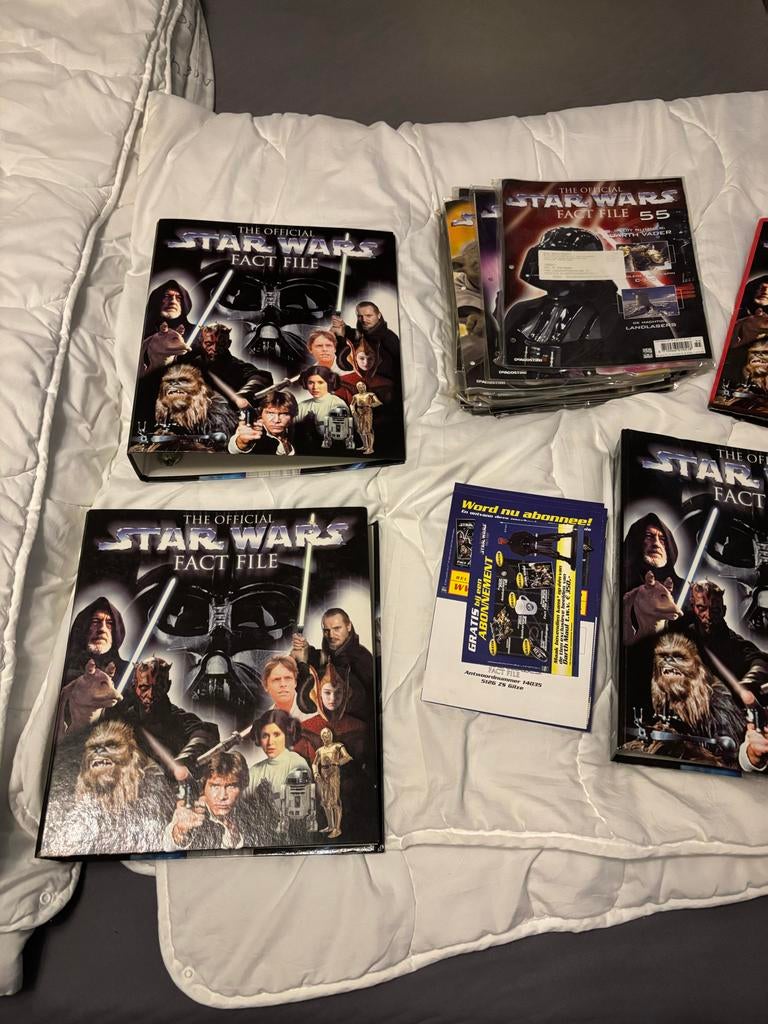 Star Wars Fact File collectie, Ophalen of Verzenden, Gebruikt, Boek of Poster