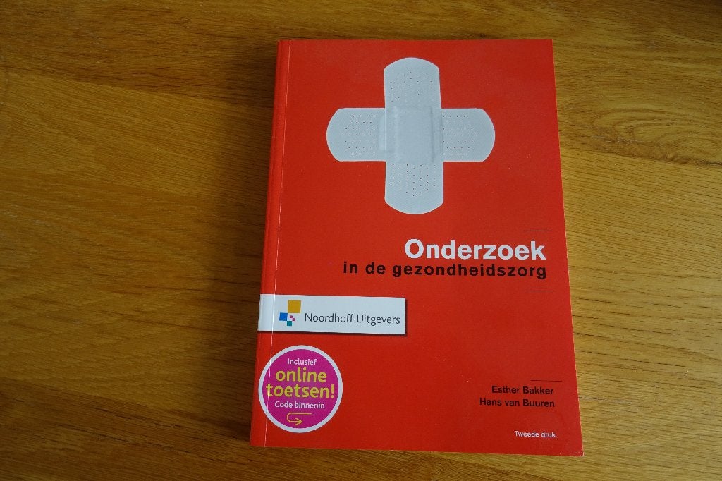 Onderzoek in de gezondheidszorg, Ophalen of Verzenden, Gamma, Zo goed als nieuw, HBO
