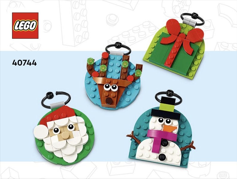 Lego | Kerst | Schattige kerstversieringen | 40744, Lego, Overige thema's, Nieuw, https://legohouse.com/en-gb/info/contact-us/