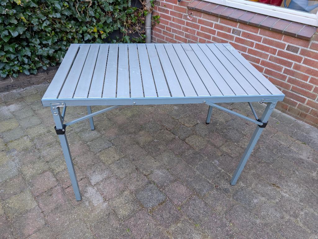 Defa Lichtgewicht Opvouwbare Campingtafel (107cm x 70cm), Ophalen of Verzenden, Gebruikt, Campingtafel