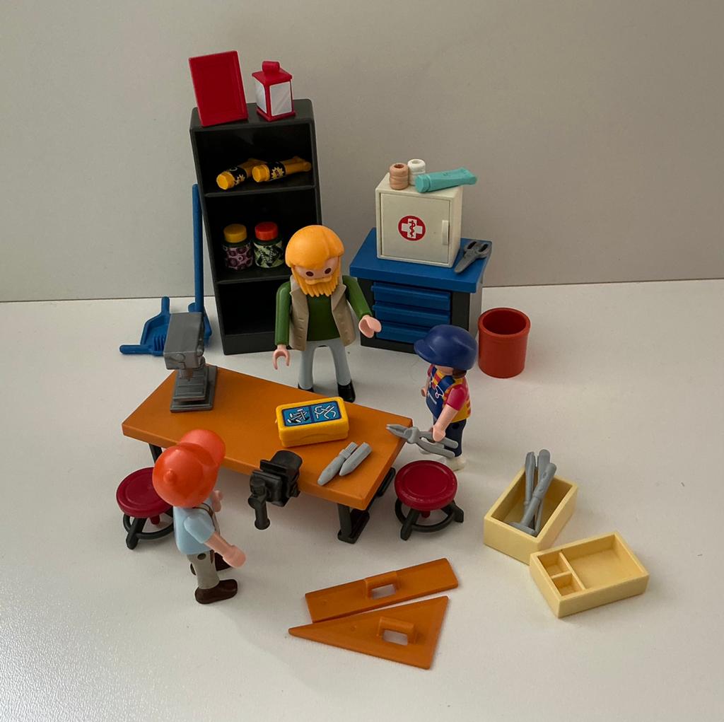 Playmobil 4326 praktijklokaal, Ophalen of Verzenden, Gebruikt, Complete set