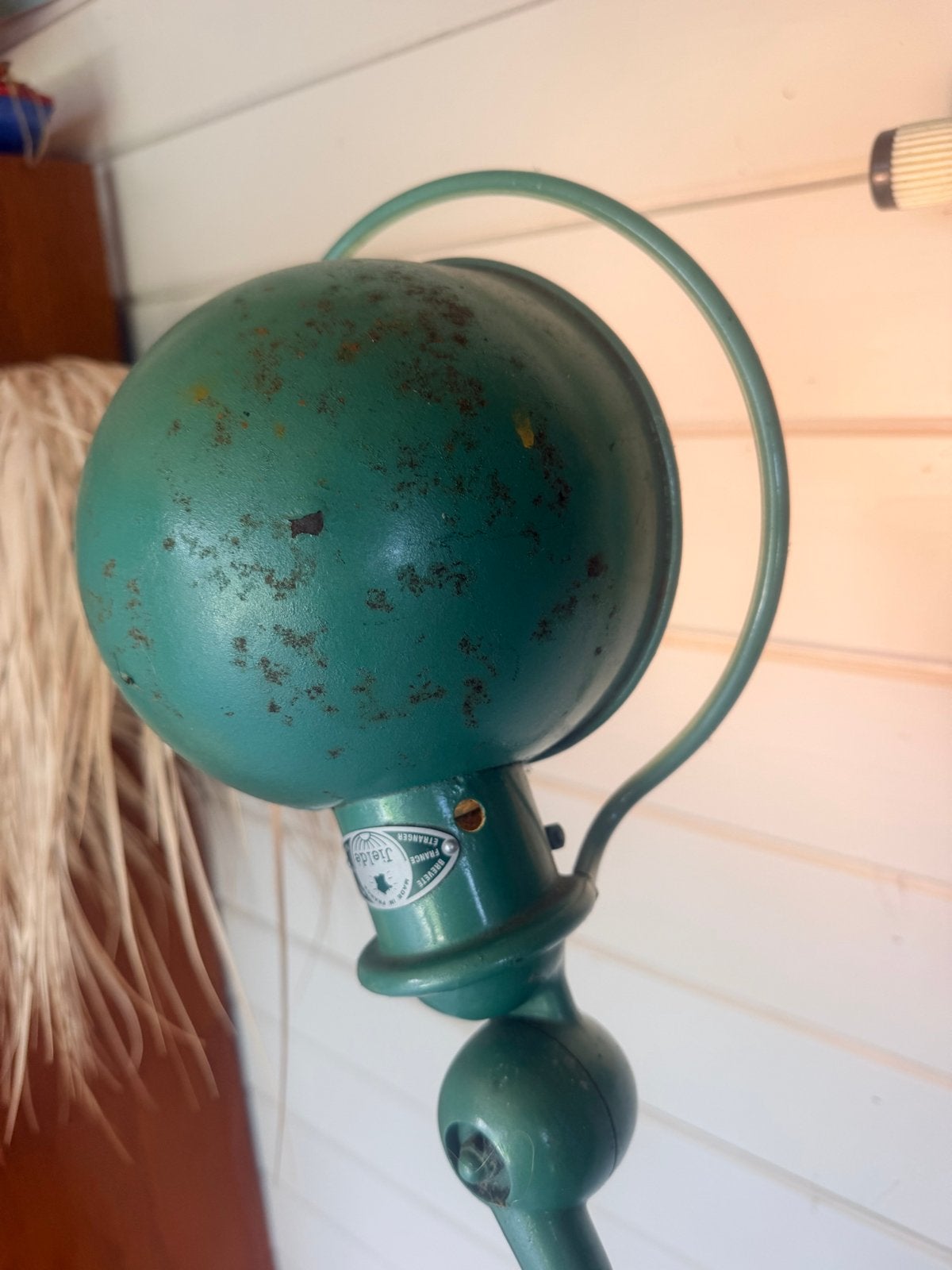 Vintage Jielde lamp - Groen, Antiek en Kunst, Antiek | Lampen, Ophalen