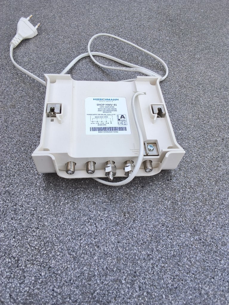 Hirschman Antenneverster HMV 41, Ophalen of Verzenden, Zo goed als nieuw, 10 meter of meer, Coaxiale kabel