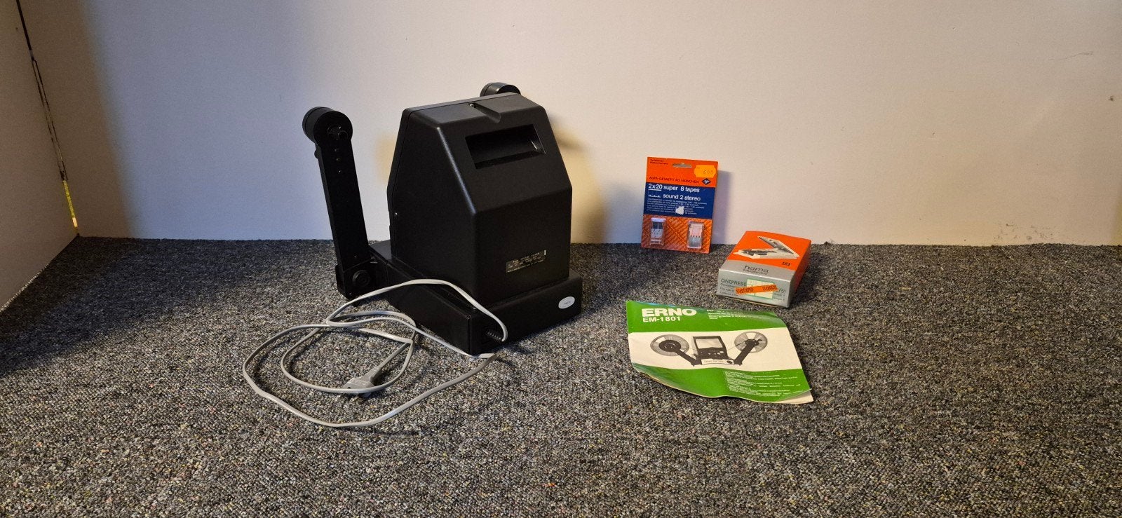 Erno EM-1801, Ophalen, 1960 tot 1980, Projector