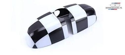 Binnenspiegel kap Checkerd Flag nieuw MINI F54 F55 F56 F57 F, Auto-onderdelen, -, Nieuw, Ophalen of Verzenden, Mini