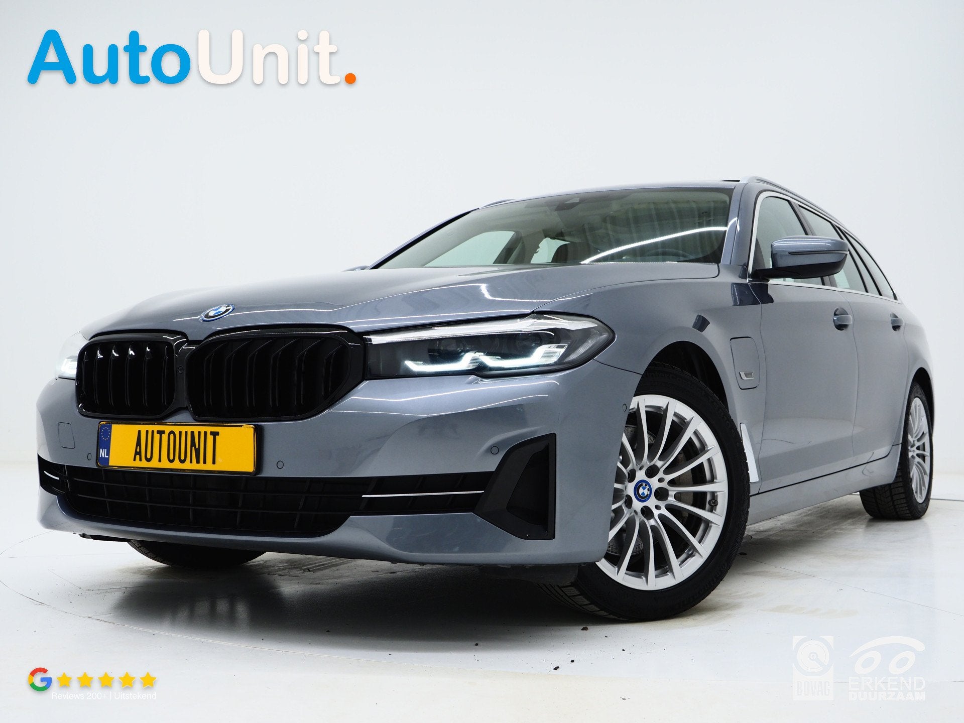 BMW 5 Serie Touring 530e | Panoramadak | Trekhaak | Leder |, Auto's, 1998 cc, Achterwielaandrijving, Gebruikt, 4 cilinders