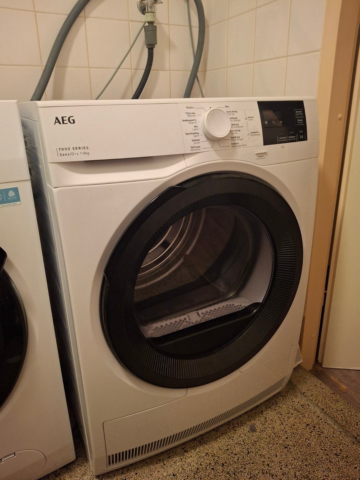 AEG Wasmachine en Droger Combinatie - Zo goed als nieuw, Witgoed en Apparatuur, Wasdrogers, Ophalen, 8 tot 10 kg, Zo goed als nieuw