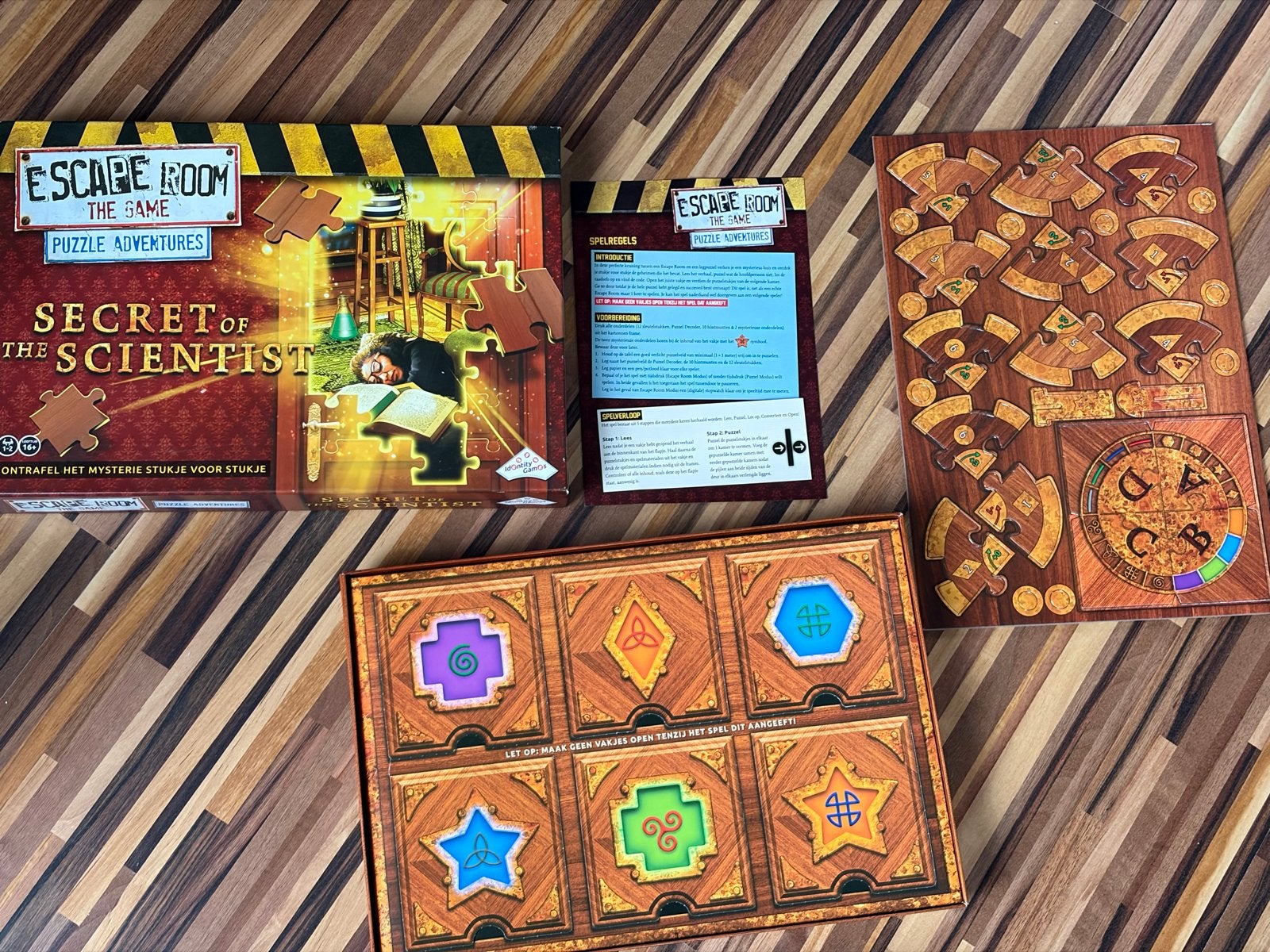 Escape Room The Game: Secret of the Scientist, Drie of vier spelers, Ophalen of Verzenden, Nieuw