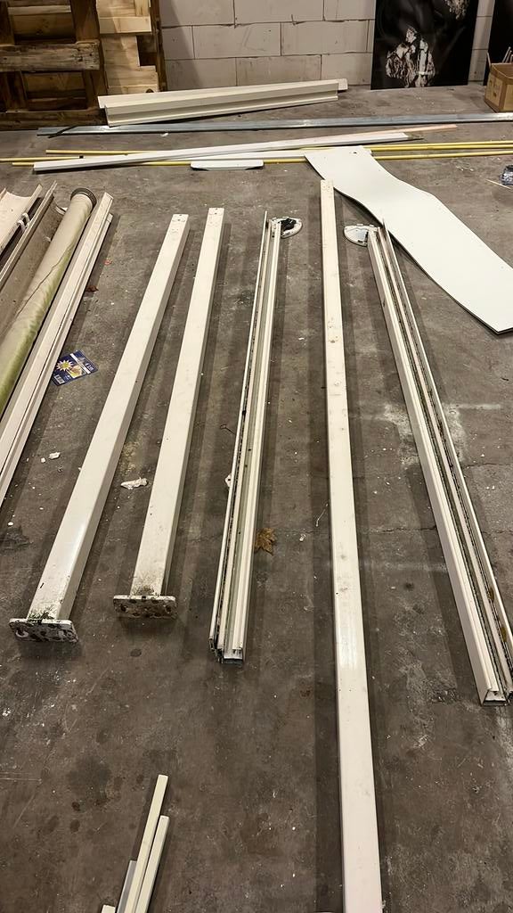 Zonnescherm, Ophalen, Gebruikt, 450 cm of meer, Elektrisch