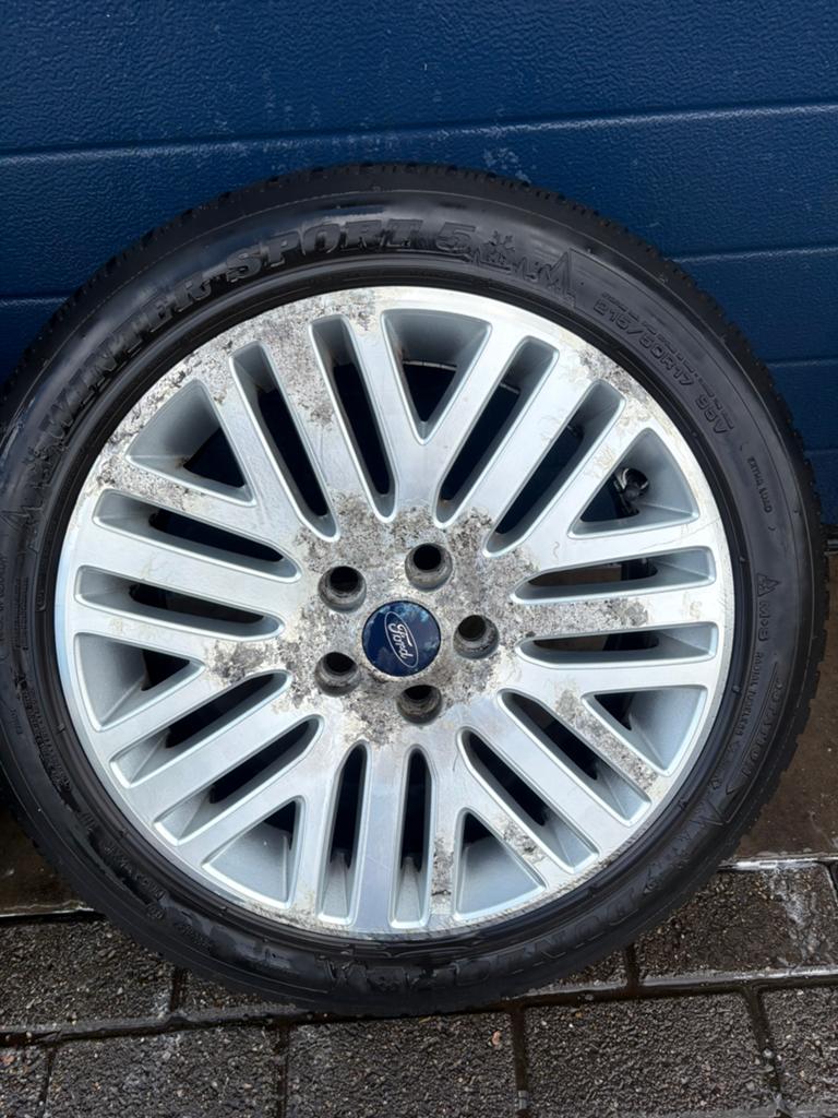 Ford mondeo wielen, Auto-onderdelen, Banden en Velgen, 215 mm, Verzenden, Banden en Velgen, 17 inch