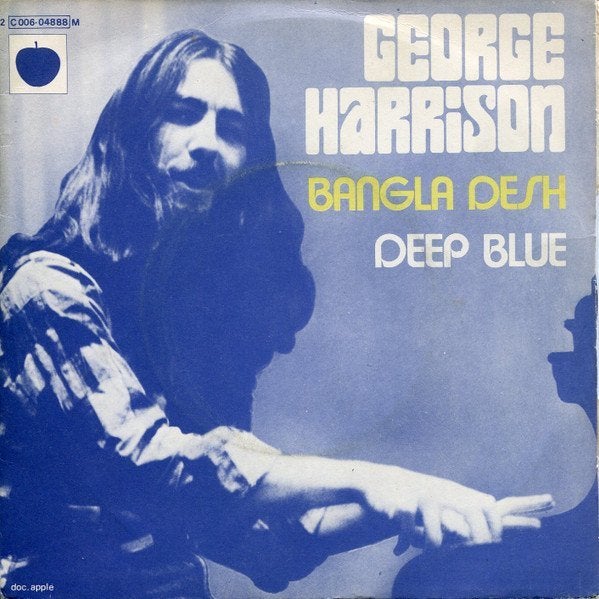 FRANSE SINGLE GEORGE HARRISON BANGLA DESH THE BEATLES, Verzenden, 7 inch, Zo goed als nieuw, Pop