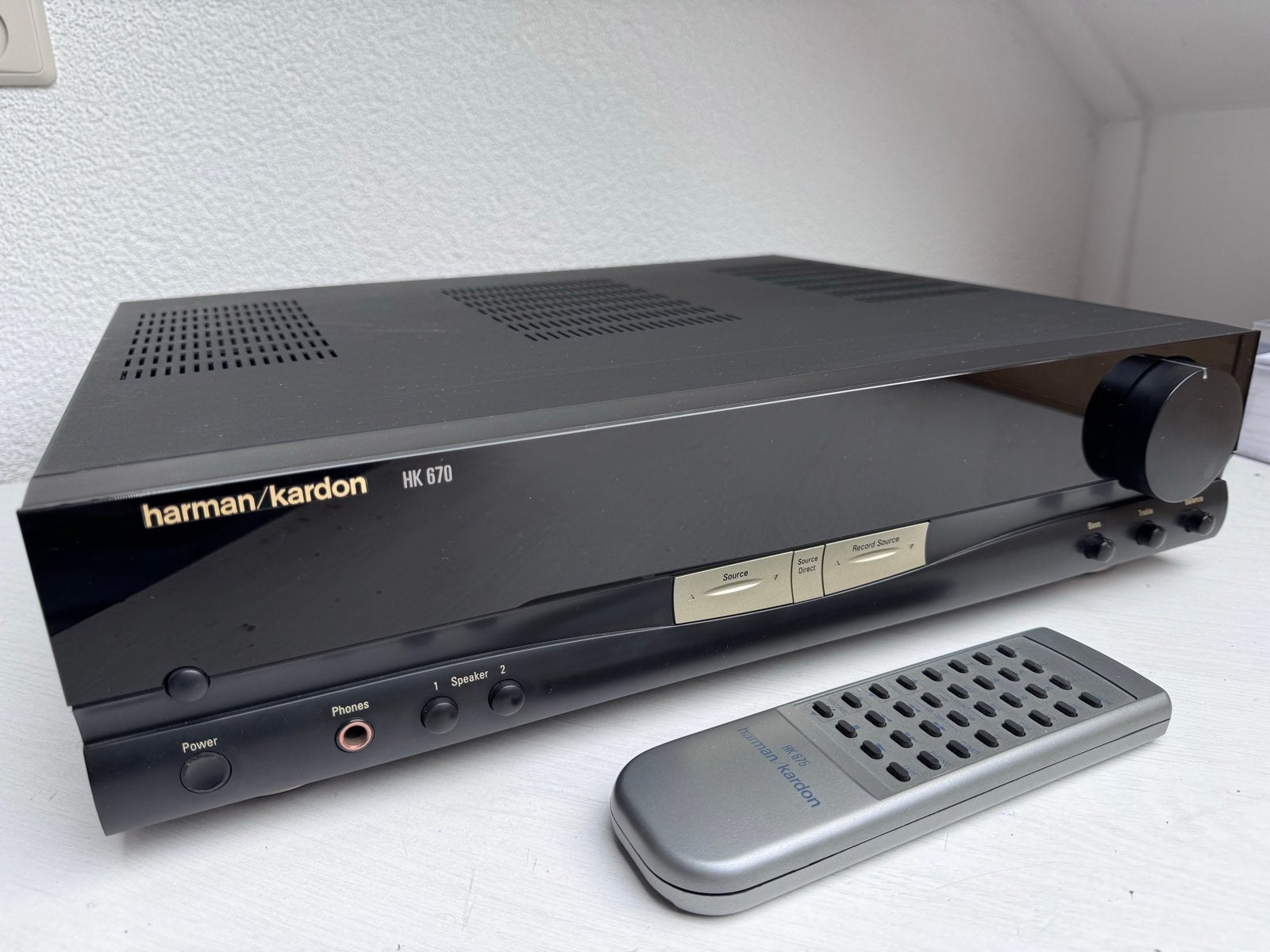 Harman Kardon HK 670 Geïntegreerde Versterker, Topstaat!, Overige merken, Ophalen of Verzenden, Zo goed als nieuw, 60 tot 120 watt