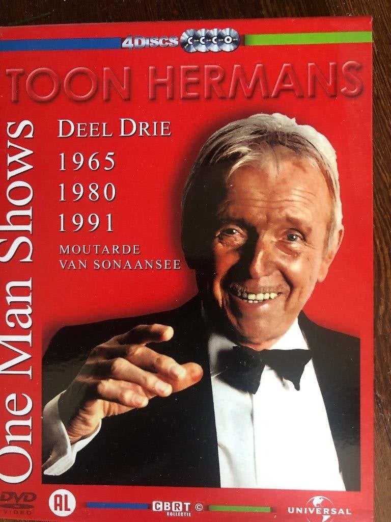 Toon Hermans One Man Show, Cd's en Dvd's, Stand-up of Theatershow, Alle leeftijden, Toon Hermans, Zo goed als nieuw