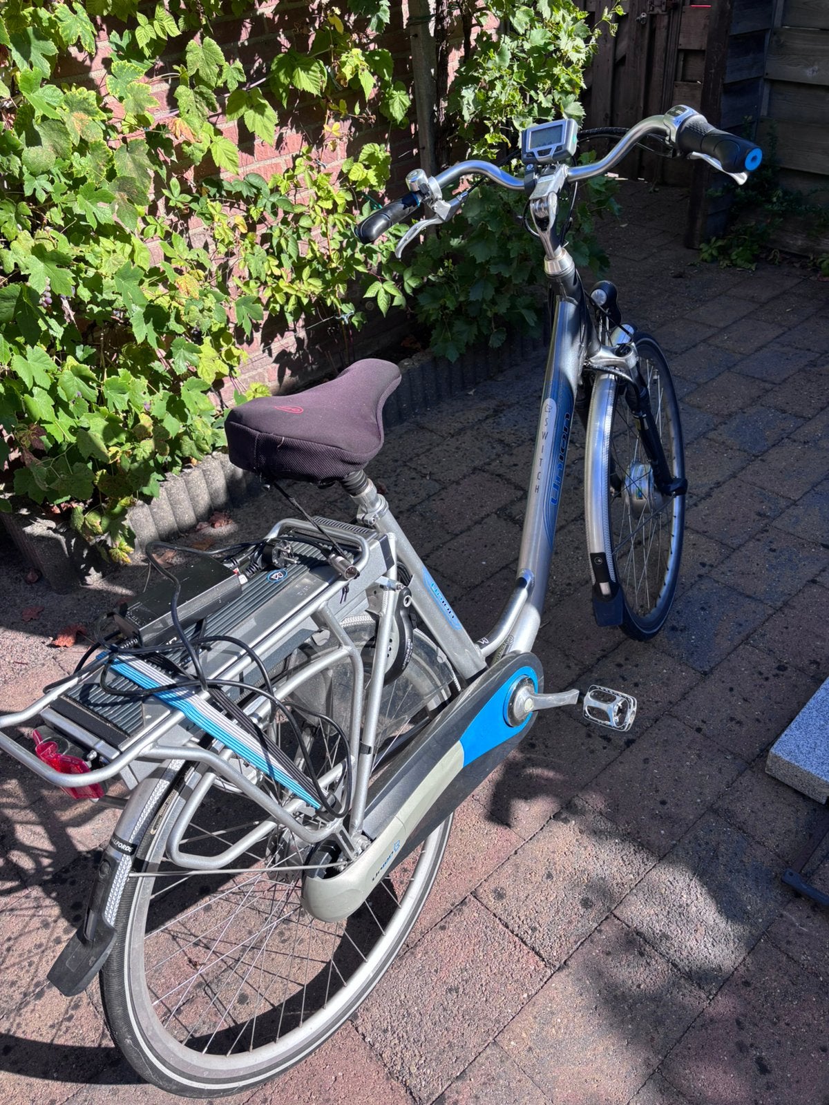 Elektrische dames fiets, Ophalen, Gebruikt, Overige merken
