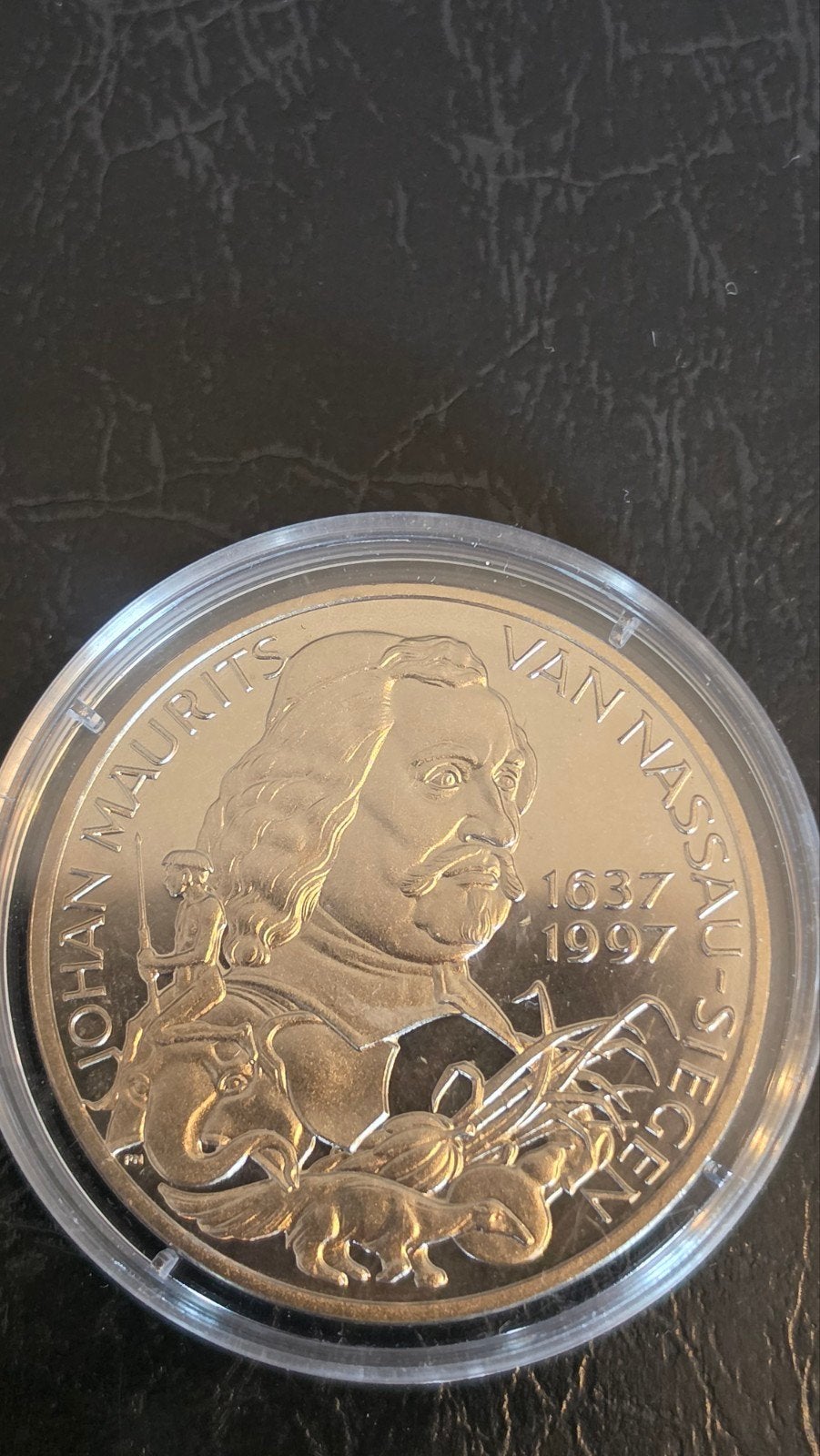 10 ECU Johan Maurits van Nassau-Siegen 1997, Koningin Beatrix, Zilver, Losse munt, Overige waardes