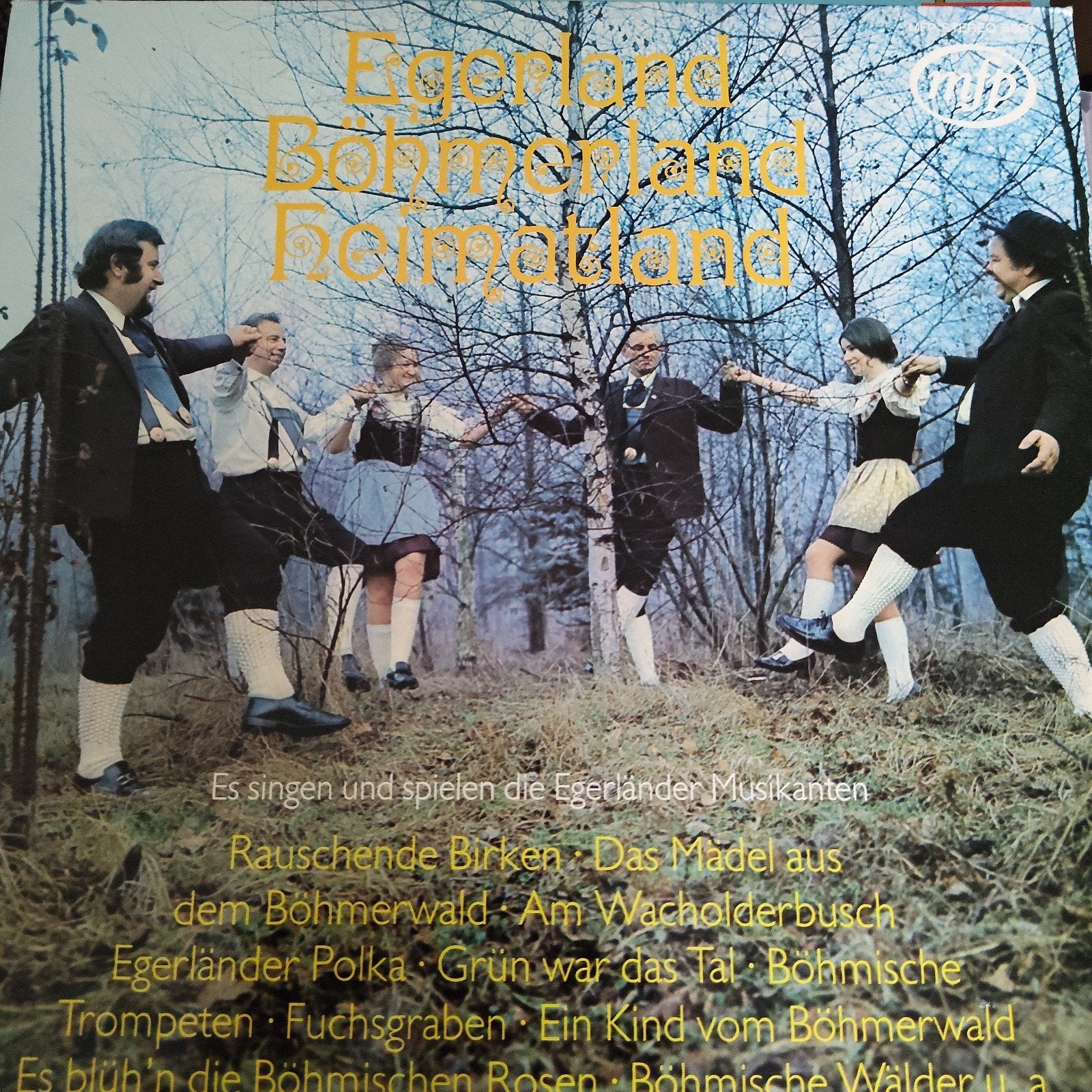 Egerland, Böhmerland, Heimatland - Die Egerländer Musikanten, Ophalen of Verzenden, Gebruikt, 12 inch