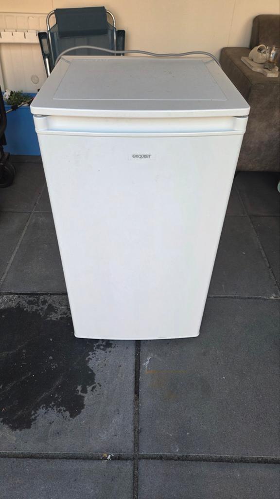 Exquisit Vriezer met 3 lades - Compact en Energiezuinig, Witgoed en Apparatuur, 85 tot 120 cm, Gebruikt, 75 tot 100 liter, Met aparte vriezer