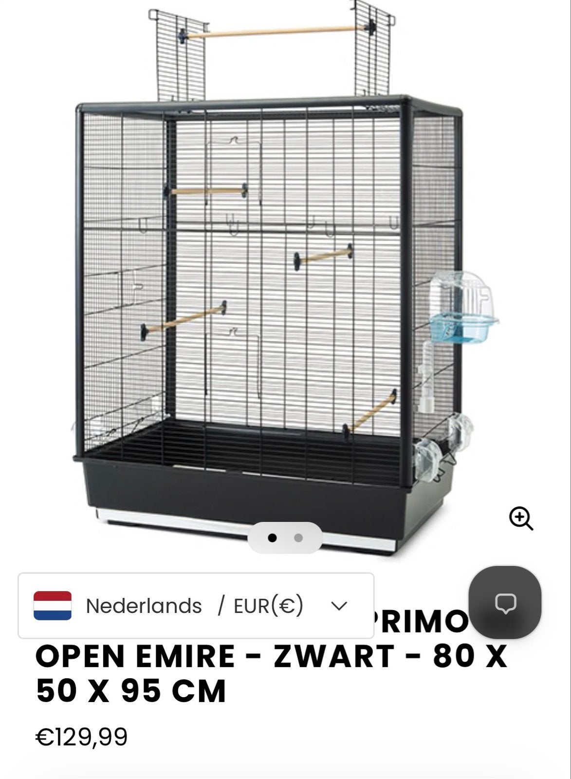 Vogelkooi nieuw, Ophalen of Verzenden, Nieuw, Vogelkooi