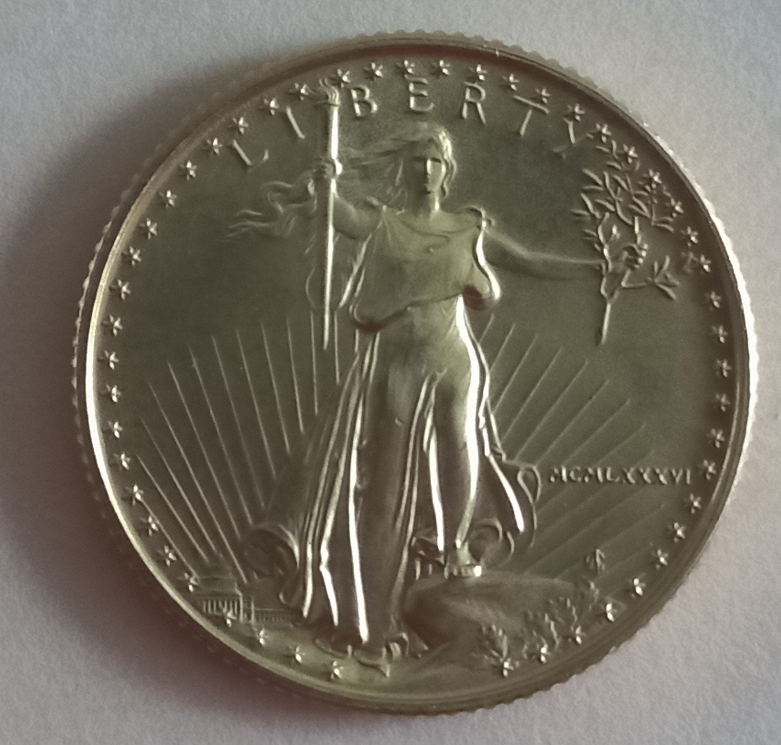 Amerikaanse Gouden Eagle 1/4 oz munt, Postzegels en Munten, Ophalen of Verzenden, Noord-Amerika, Losse munt, Goud