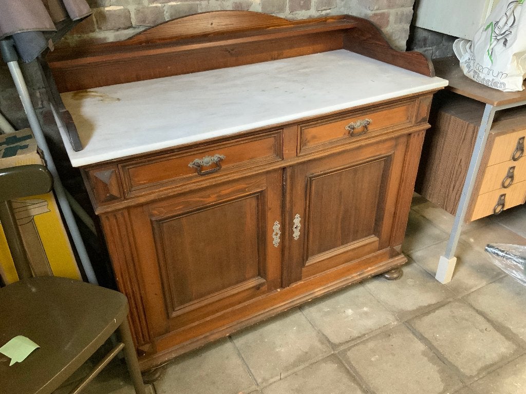 Commode, Ophalen, Gebruikt, 50 tot 75 cm, Met deur(en)