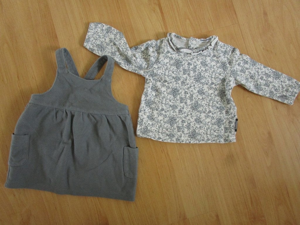 Sweet Petit - schattige 2-delige set maat 68, Sweet Petit, Meisje, Ophalen of Verzenden, Zo goed als nieuw