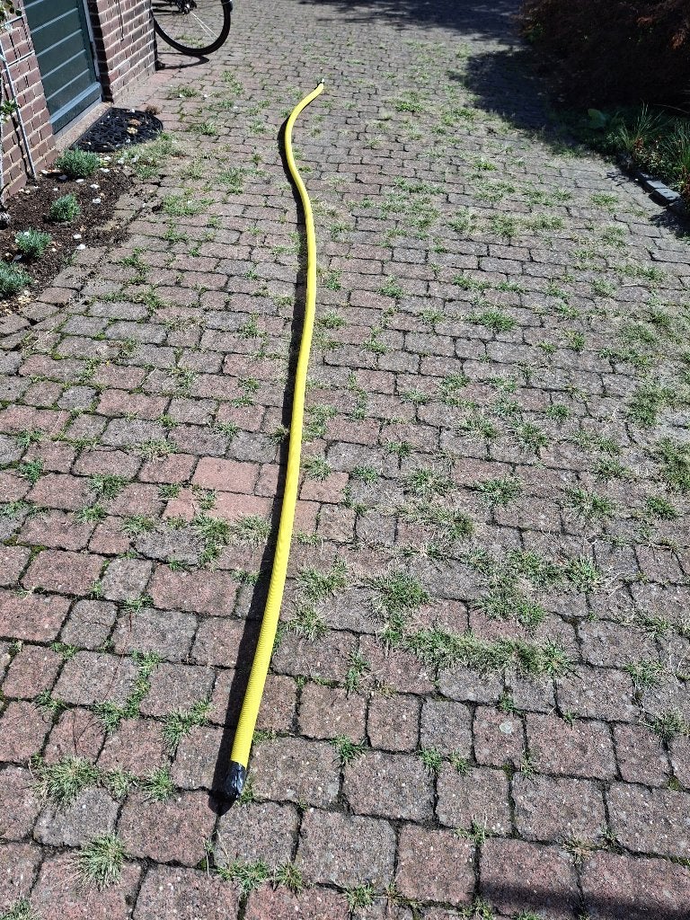 Gasleiding Henco 5 meter met mantel 27 mm, Ophalen, Overige materialen, 6 meter of meer, Overige typen