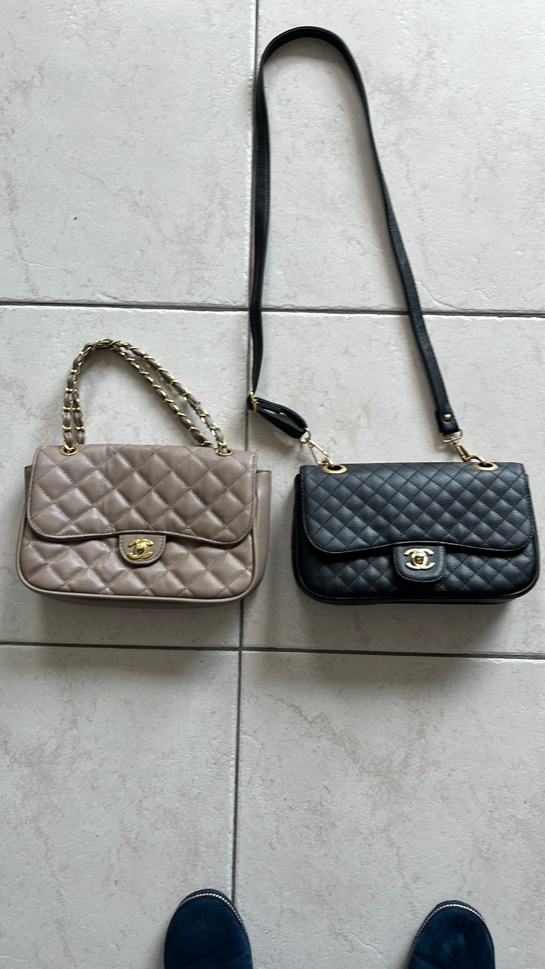 Tasjes, Ophalen, Zo goed als nieuw, Beige
