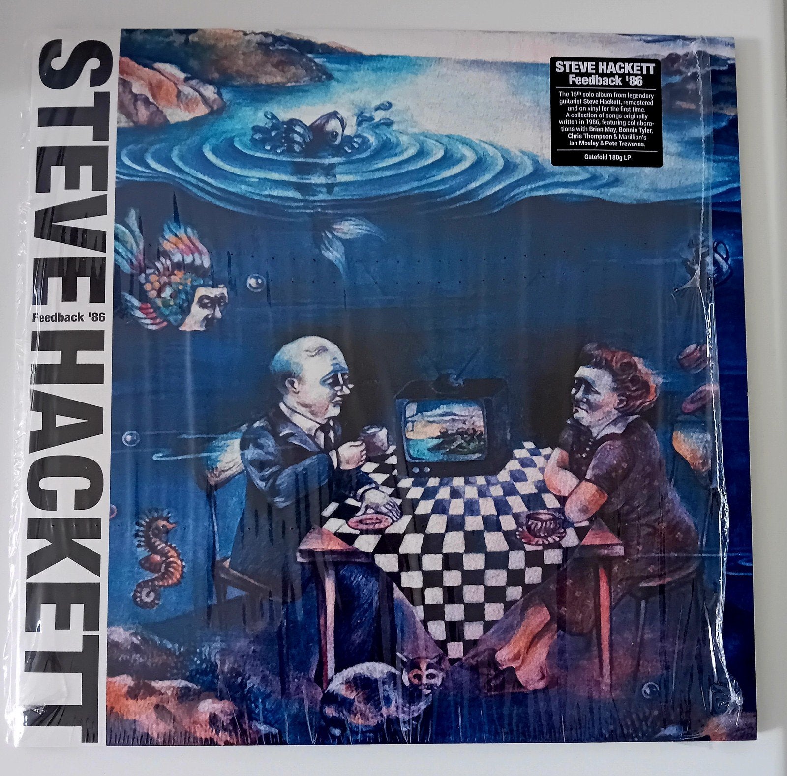 Steve Hackett - Feedback 86, Ophalen of Verzenden, Zo goed als nieuw, Overige formaten