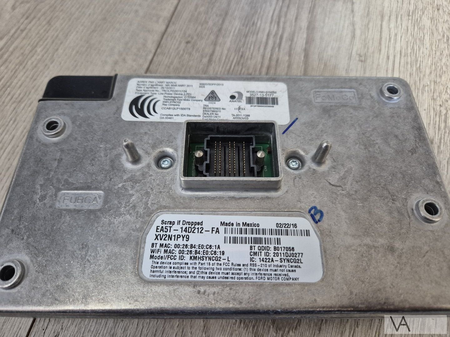 Ford C-max 2013 - 2018 radio navigatie module f1ct14f239aa, Gebruikt, -, -, Ophalen of Verzenden