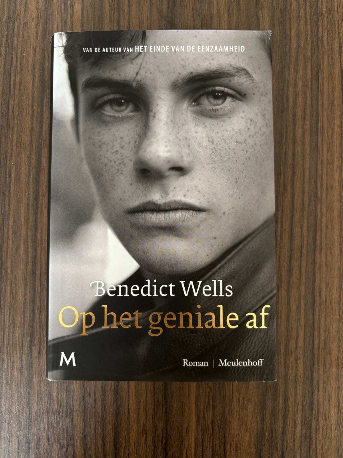 Op het geniale af - Benedict Wells (Roman), Boeken, Ophalen of Verzenden, Zo goed als nieuw, Nederland