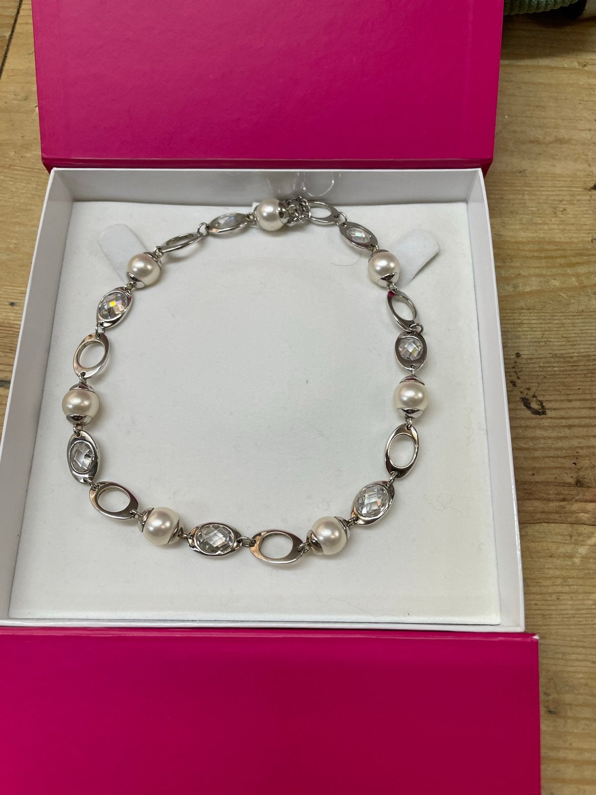 Zinzi ketting zo goed als nieuw! (Wd-30), Met kristal, Ophalen of Verzenden, Zo goed als nieuw, Zinzi